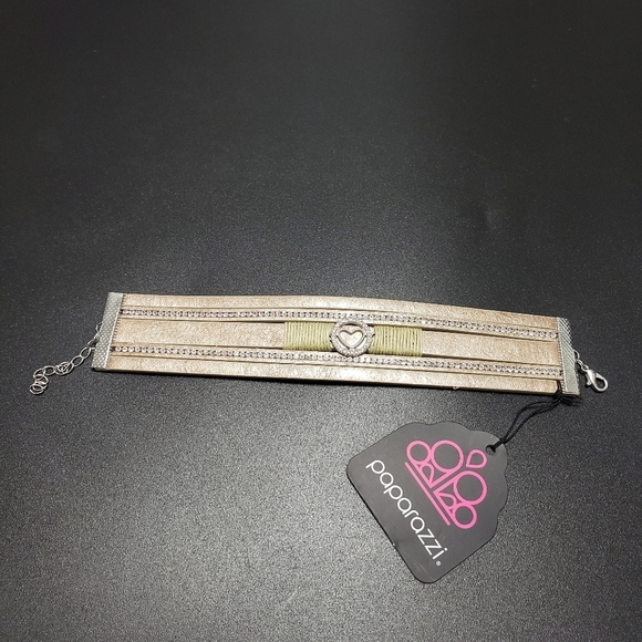 3/$15 New paparazzi it takes heart brown urban heart bracelet - Picture 8 of 8